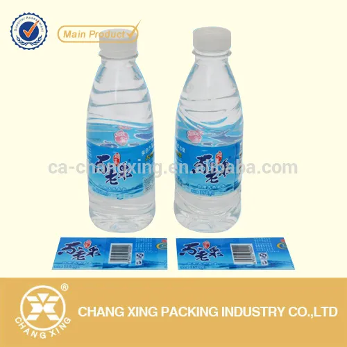 Beverage Drink Shrink label Wateproof Bottle PET Shrink Film For Bottle