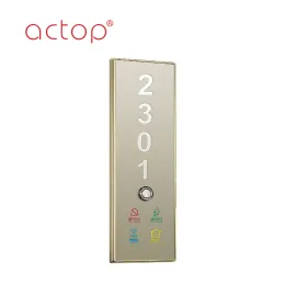 Smaet hotel Touch screen electronic intelligent doorplate