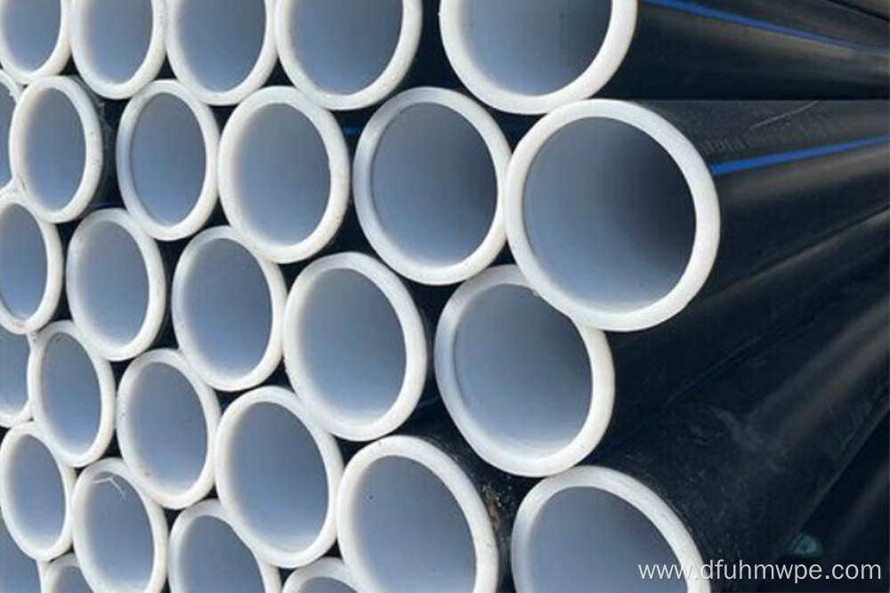 High voltage resistance plastic composite pipe hdpe