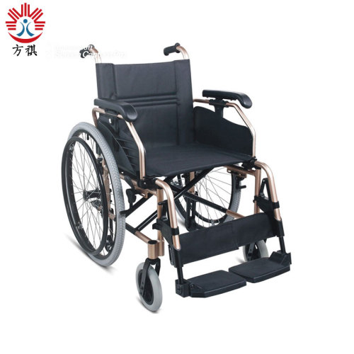 Foldable and compact wheelchair compact Wheelchairs Black