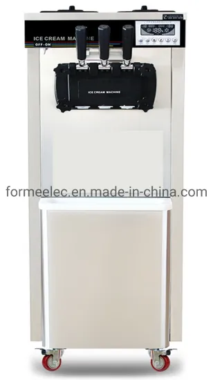 18L 20L Floor Stand Soft Ice Cream Maker Ice Cream Machine