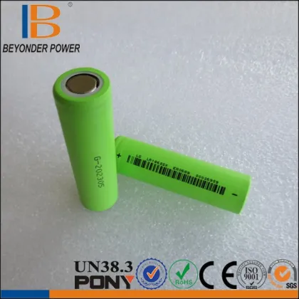 Long cycle life rechargeable li-ion battery cell 2600MAH 18650 battery sanyo cylindrical cell with button top