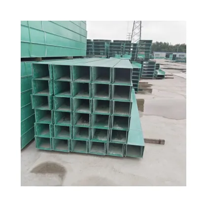 Fire Retardant Fiberglass Cable Tray: Ladder Type Trough System for Power Cable Management