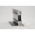 Structural aluminum for insulated door and window frames