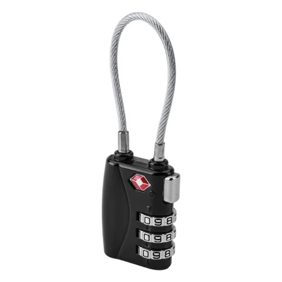 TSA Approve Bicycle Chain Combination Lock for Travel