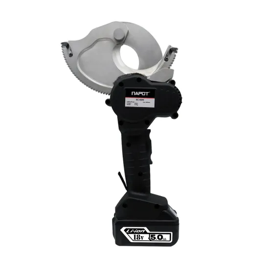 Two-Stage Battery Type Electric Ratchet Cable Cutter for ACSR up to 65mm