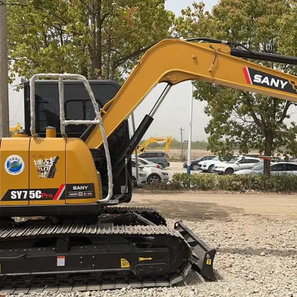SY75C China Made SANY SY75 Crawler Excavator - Second-hand Multi-Function Bulldozer with Dozer Blade