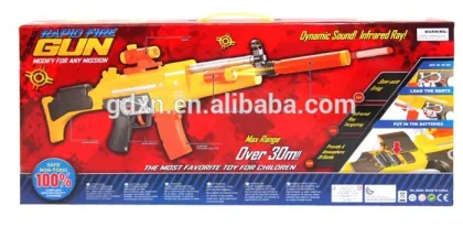 New electric gun safe toys,children soft bullet gun toy