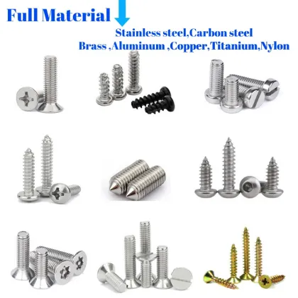 Stainless Steel Silver Plated Zinc Socket Screws Cup Point Set