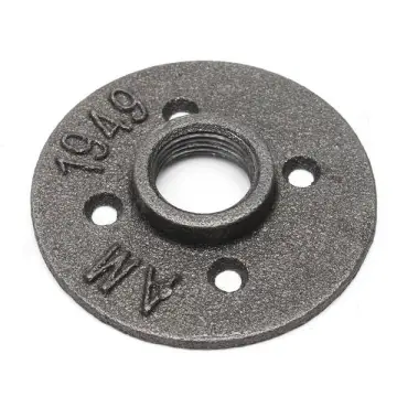 sand blasted malleable iron pipe fitting floor flange