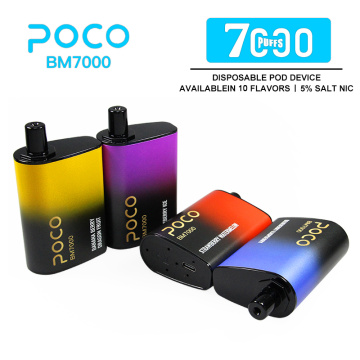 Vape poco BM7000 डिस्पोजेबल वप मूल्य