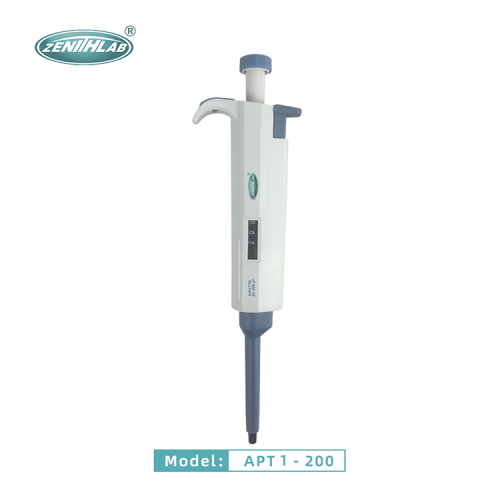 Micropipette de pipeta de laboratorio de volumen fijo de un solo canal