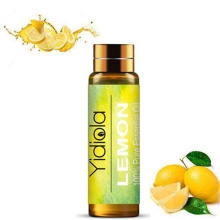 Yidiola 10ml Lemon Aromatherapy Essential Oil Pure Essential Oils Humidifier Diffuser Lemongrass Air Fresh Massage Aromatic Oil