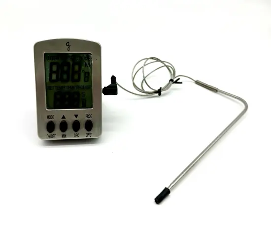 Digital Cooking Thermometer with Timer - Precision Kitchen Tool