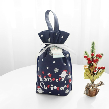 Cartoon Christmas non-woven Handle Gift Bags For Students