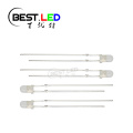 LED azul difuso de 3 mm 460nm 465nm Lente leitoso