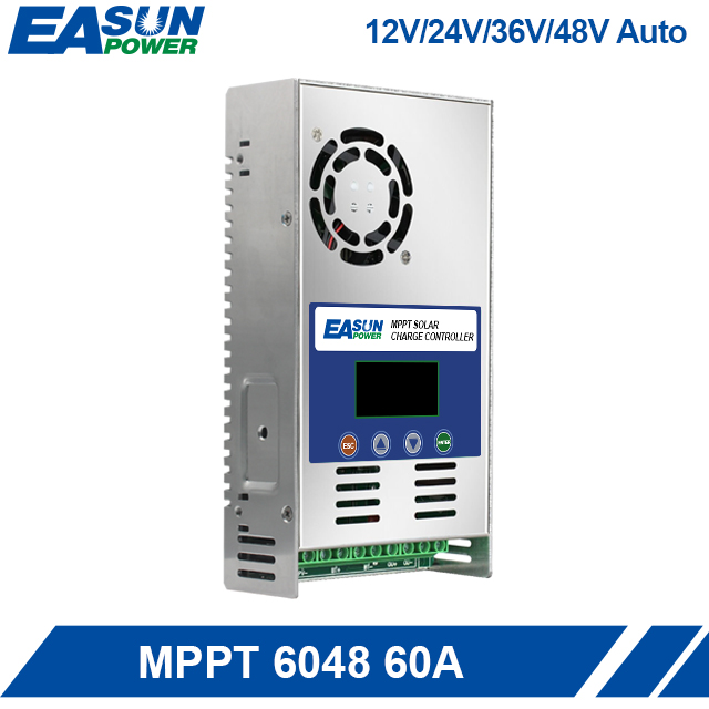 Controlador de cargador solar MPPT 60A