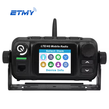 ETMY 2G/3G/4G PoC UHF Car Radio - 50 Watts Dual Mode Mobile Radio ET-A770