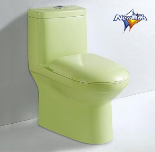 YA-915 Green color ceramic toilet bathroom sanitary wares