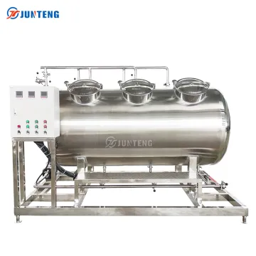 Manufacturer's Automatic CIP Cleaning System for Milk Beverage, Juice Processing: Semi-Automatic Water Acid Alkali Tank Solution