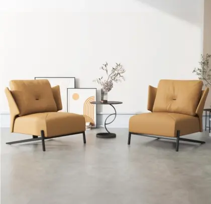 Modern Tone Chair and Ottoman Prepare