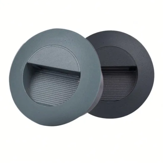 Indoor Round LED Step Light for Wall Staircase Foot Lighting
