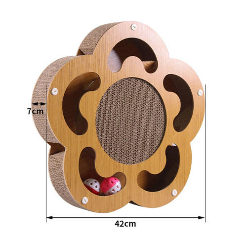 Rotary Pattern Cat Scratcher Toy