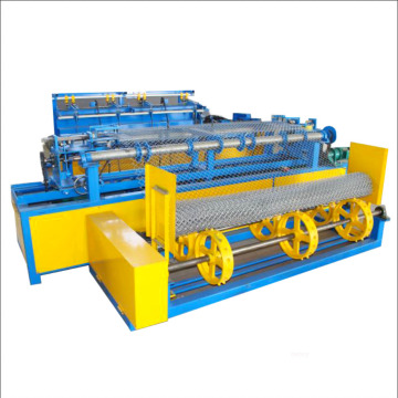 chain link weaving fencing machine