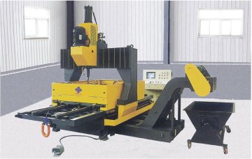 China CJ Series CNC Plate Drilling Machine With Double Working Tables