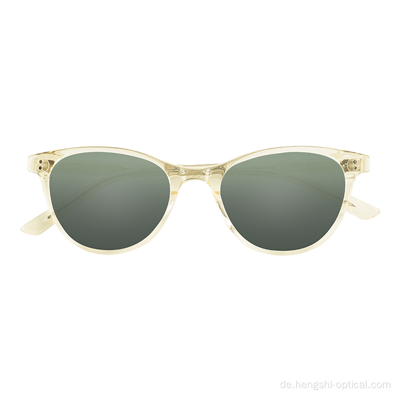 Hochwertige Modeacetatrahmen TAC UV400 Polarisierte Sonnenbrille für Männer