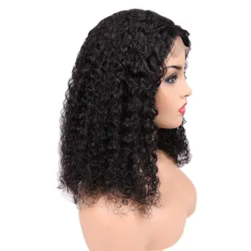 Afro Kinky Curly Wig Preplucked Coloured Human Hair Hd Lace Wig Virgin Remy Cuticle Aligned 13X4 Hd Lace Frontal Wig 40 Inch