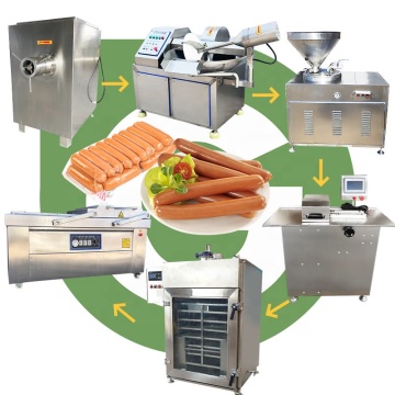 Linea di produzione di legame del filo di salsiccia mortadella