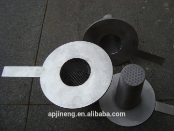 stainless steel cage type filter temporary filter strainers conical filter