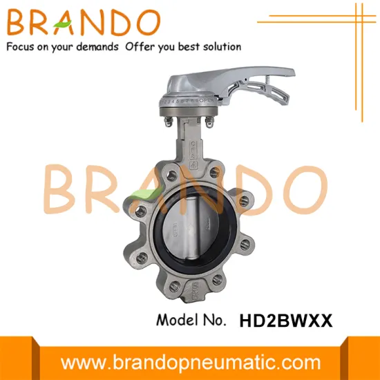 Handle Lever Lug Type Stainless Steel Butterfly Valve