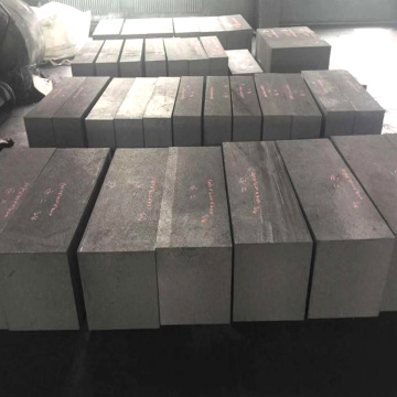 Vibration molding graphite block