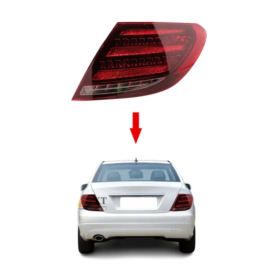 Mercedes Benz W204 C Class C180 C200 C260 2007-2014 LED Maybach Dynamic Taillights