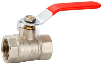 Brass water ball valve for plumbing