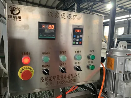 Tunnel Liquid Nitrogen Freezing System for Food -196°C