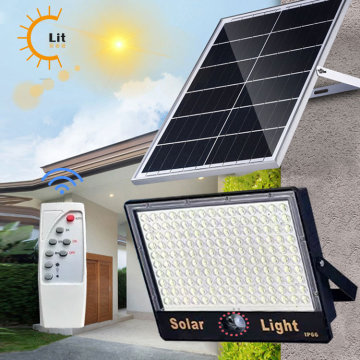 Super Bright LED Solar Flood Light with Motion Sensor - 50w to 300w