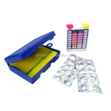 PPS Material Tablets Kit: DPD#1 Phenol Red Water Test Chemical for Swimming Pool & Spa - Dissolves in Water, Test Tube Outdoor Usage