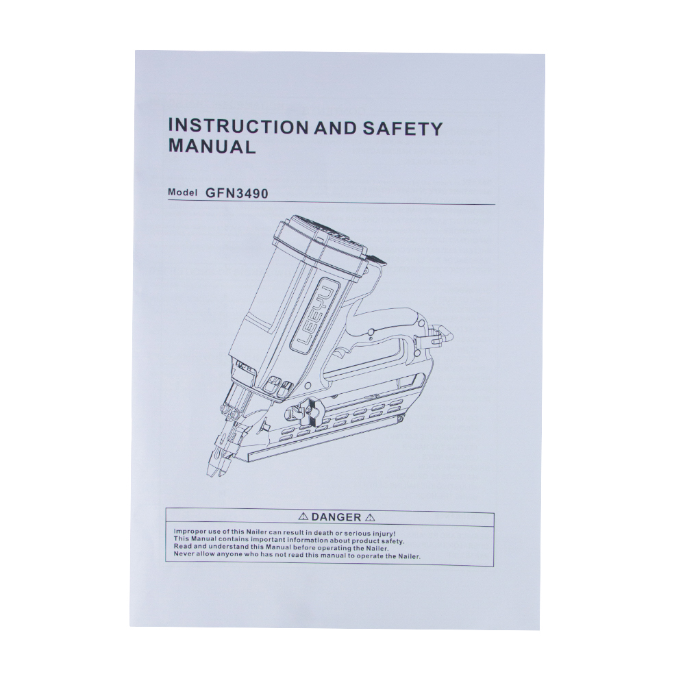 Concrete Nailer Cordless Electric