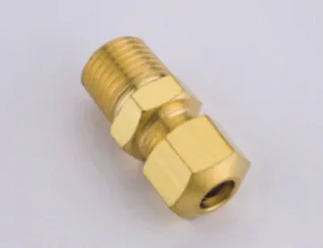 Lead Free Straight Male High Pressure Brass Compression Fittings