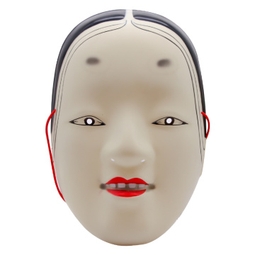 Máscara feminina clássica japonesa de drama Noh