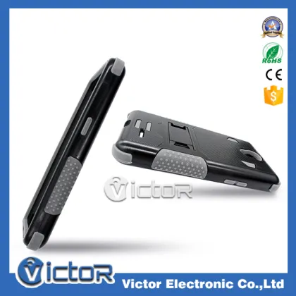 Fashion robot kickstand hybrid case for ZTE AVID PLUS Prestige N9132