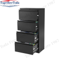 4-Drawer office lateral filing cabinet