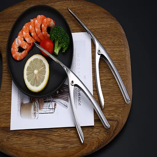 SUS304 Kitchen Gadgets Stainless Steel Peeling Shrimp