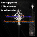 Rhinestone Grosir kontes Scepters