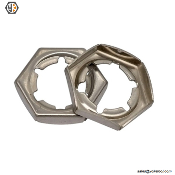 DIN 7967 Self Locking Counter Nuts | Palnut Type Lock Nut | Stainless Steel Stamped Counter Nut