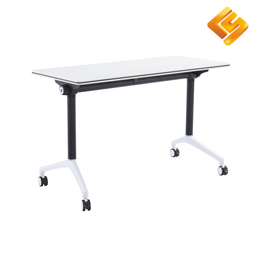 Складной тренировочный стол со стальным каркасом и книжной сеткой