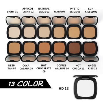 Neutral Logo-Free Concealer Powder Cake for Dark Skin Tones - Small Batch Spot Goods